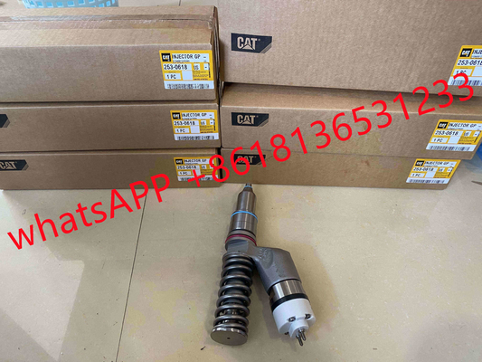 Excavator Parts E365C E374D Cat Engine C-15 C15 Fuel Injector 370-0750 253-0616 253-0618 For Caterpillar