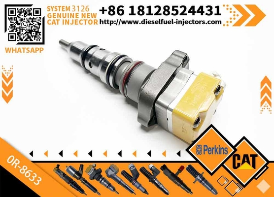 Cat Fuel Engine Common Rail Fuel Injector 0R-8633 0R8633 For Caterpillar 3126