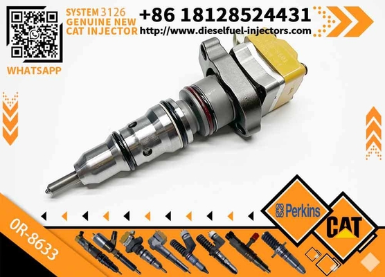 Cat Fuel Engine Common Rail Fuel Injector 0R-8633 0R8633 For Caterpillar 3126