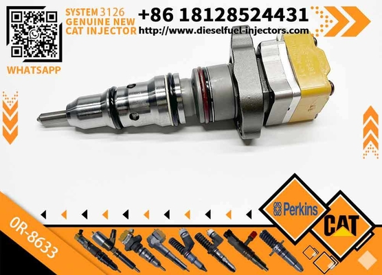 Cat Fuel Engine Common Rail Fuel Injector 0R-8633 0R8633 For Caterpillar 3126