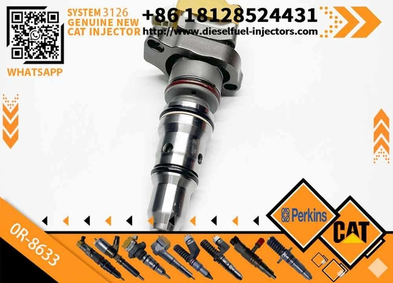 Cat Fuel Engine Common Rail Fuel Injector 0R-8633 0R8633 For Caterpillar 3126
