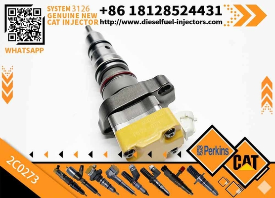 High Speed Steel Excavator Injector 2C0273 for 3126 Engine Parts Diesel Nozzle Assembly 10R-9237 10R-0781 156-8895 1OR-9239 232-1168 173-9268 For Caterpillar C3126 Common Rail