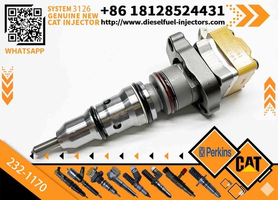 Common Rail Fuel Injector Excavator Parts Engine 3408 3412 232-1173 232-1183 232-1168 174-7528 174-7526 232-1170 for CAT