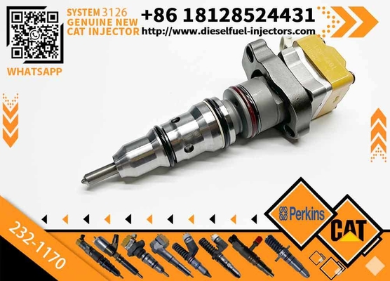 Common Rail Fuel Injector Excavator Parts Engine 3408 3412 232-1173 232-1183 232-1168 174-7528 174-7526 232-1170 for CAT