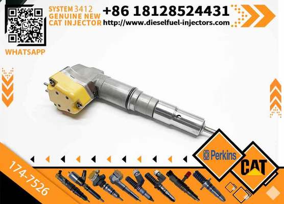 Common Rail Fuel Injector Excavator Parts Engine 3408 3412 Fule Injetor 232-1173 232-1183 232-1168 174-7528 174-7526 for CAT