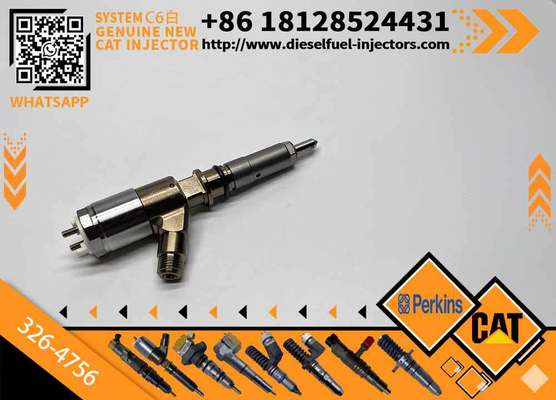New CAT C4.2 Diesel Fuel Injector 32F61-00014 3264756 326-4756 Injectors for Caterpillar 312 315D Excavator