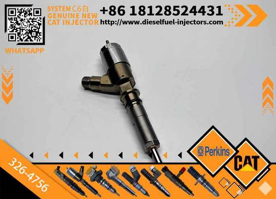 New CAT C4.2 Diesel Fuel Injector 32F61-00014 3264756 326-4756 Injectors for Caterpillar 312 315D Excavator