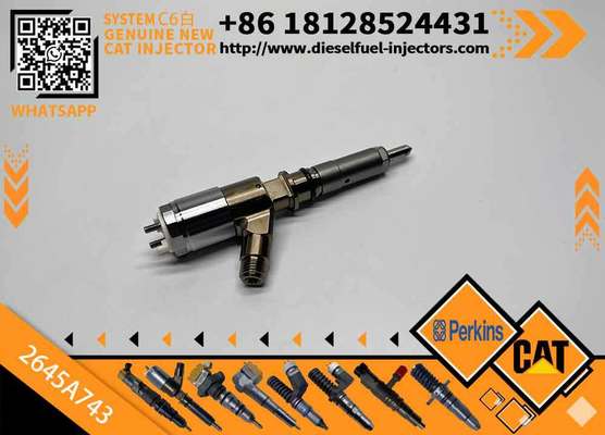 Common Rail Fuel Injector 321-0990 2645A743 for Caterpillar Excavator CAT C6.4 C6.6 C4.4 Engine Parts Injection Assy