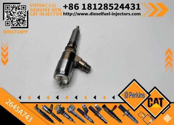 Common Rail Fuel Injector 321-0990 2645A743 for Caterpillar Excavator CAT C6.4 C6.6 C4.4 Engine Parts Injection Assy