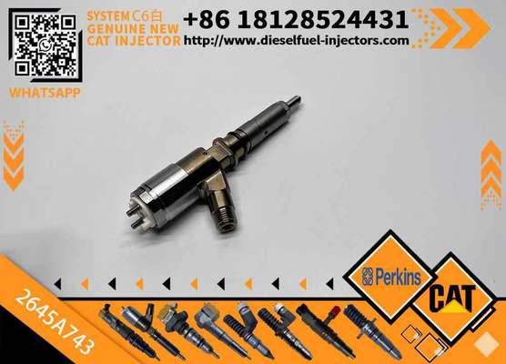 Common Rail Fuel Injector 321-0990 2645A743 for Caterpillar Excavator CAT C6.4 C6.6 C4.4 Engine Parts Injection Assy