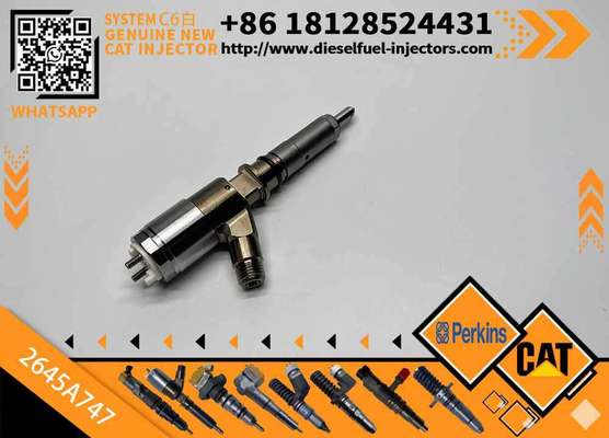 High Quality New Diesel Common Rail Fuel Injector 2645A747 2645a747 for CAT C6.6 Engine 323D Excavator