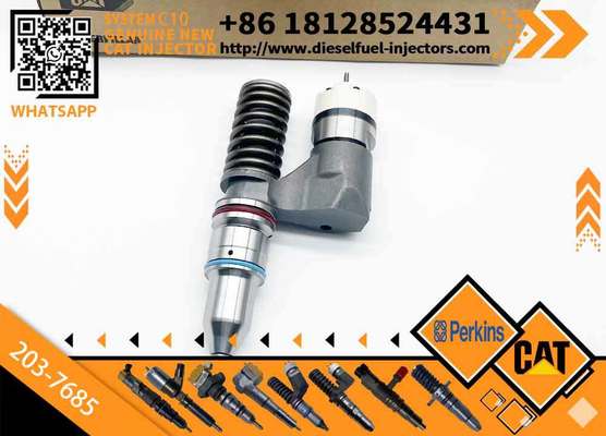 New Condition C10 Engine Diesel Fuel Injector 203-7685 212-3468 317-5278 10R-0967 10R-1258 for Excavator Parts