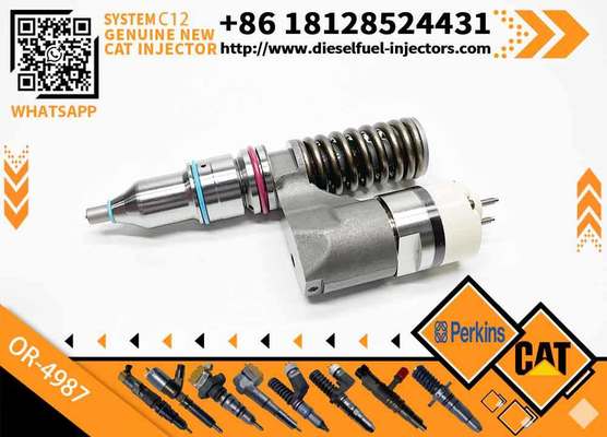 Common Rail Fuel Injector 350-7555 20R-0056 for Caterpillar C10 C12 Excavator 345B CPT372 350-7555 350 7555 20R0056 OR-4987