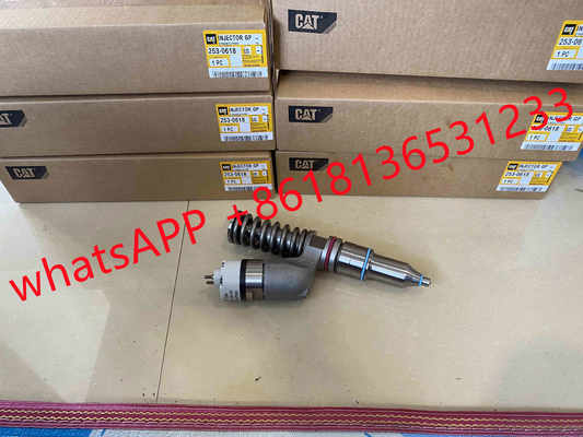 Excavator Parts E365C E374D Cat Engine C-15 C15 Fuel Injector 370-0750 253-0616 253-0618 For Caterpillar