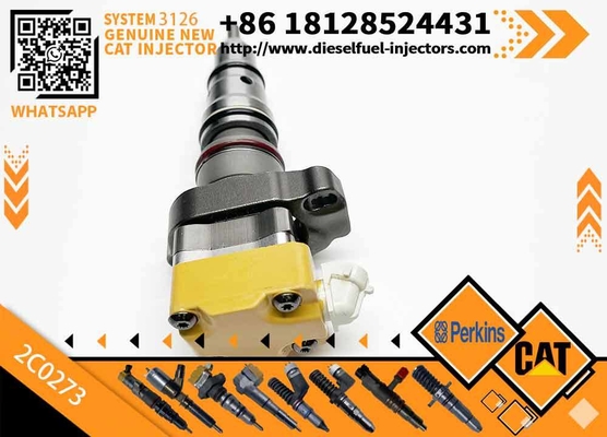 High Speed Steel Excavator Injector 2C0273 for 3126 Engine Parts Diesel Nozzle Assembly 10R-9237 10R-0781 156-8895 1OR-9239 232-1168 173-9268 For Caterpillar C3126 Common Rail