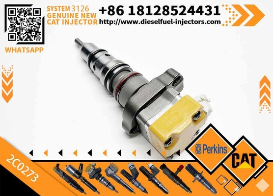 High Speed Steel Excavator Injector 2C0273 for 3126 Engine Parts Diesel Nozzle Assembly 10R-9237 10R-0781 156-8895 1OR-9239 232-1168 173-9268 For Caterpillar C3126 Common Rail