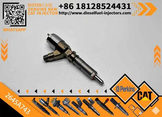 Common Rail Fuel Injector 321-0990 2645A743 for Caterpillar Excavator CAT C6.4 C6.6 C4.4 Engine Parts Injection Assy
