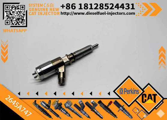 High Quality New Diesel Common Rail Fuel Injector 2645A747 2645a747 for CAT C6.6 Engine 323D Excavator