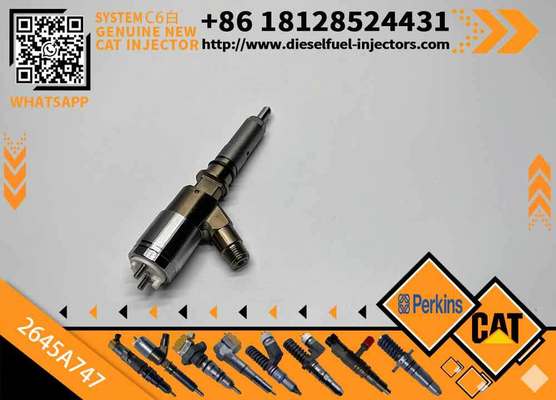 High Quality New Diesel Common Rail Fuel Injector 2645A747 2645a747 for CAT C6.6 Engine 323D Excavator